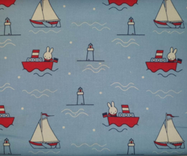 Miffy Yacht  Nijntje Jacht - Camelot Fabrics