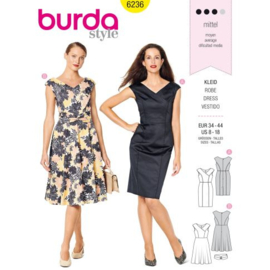 6236 Burda Naaipatroon | Jurk in variatie