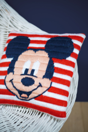 Mickey Mouse Disney Long Stitch Canvas Cushion Vervaco