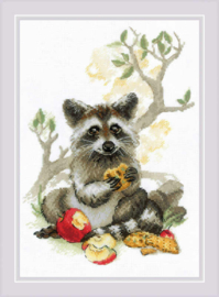 Fluffy Sweet Tooth Raccoon Aida Riolis Telpakket 2033