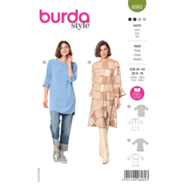 6060 Burda Naaipatroon | Jurk en top