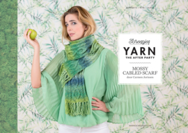 No. 12 Mossy Cabled Scarf | Breipatroon | Yarn After Party | Scheepjes