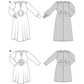 5748 Burda Patroon - Jurk in variatie