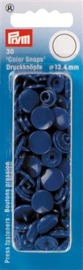 Blue Round Color Snap Fasteners, 30 pcs. Prym