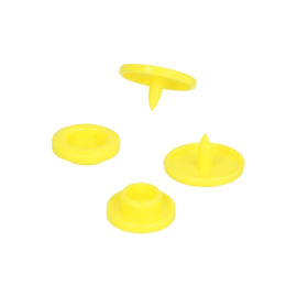 Light Yellow Glossy Color Snaps Press Fasteners