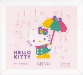 A Shower of Hearts Hello Kitty Aida Vervaco Telpakket