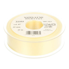 07 25mm Lint Satin Luxe Double face p.m. | Kuny