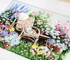 Blooming garden - aida - Luca-S telpakket