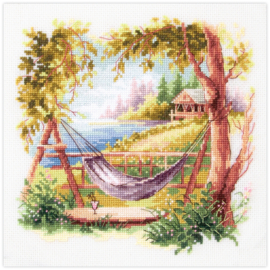 Take time to relax - aida - Magic Needle telpakket