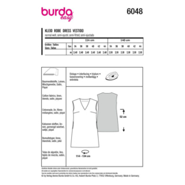 6048 Burda Naaipatroon | Jurk in variaties