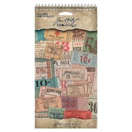 Ticket book | idea-ology | Jim Holtz