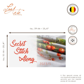 Secret Stitch Along | 2023/1 | Aida | Lanarte