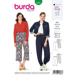 6283 Burda Naaipatroon | Broek in Variaties