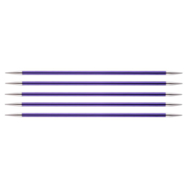 3.75mm/US 5, 20cm/7.9" Zing Double Pointed Needles