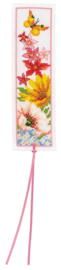 Colourful Flowers Bookmarks Vervaco