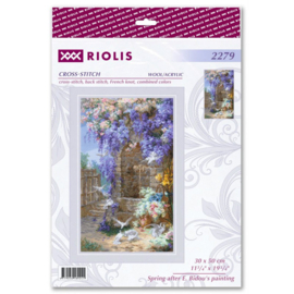Spring after E. Bidou's painting - aida - Riolis telpakket