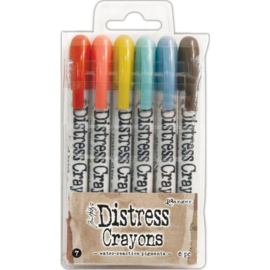 Set nr 7 Distress Crayons | Tim Holtz | Ranger Ink