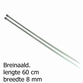8mm, 60cm/24" Single Pointed Needles Pony
