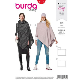 6175 Burda Naaipatroon | Cape in variatie