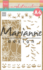 Slimline Halloween | Craft stencil | Marianne design