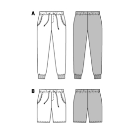 6719 Burda Naaipatroon | Broek in variaties