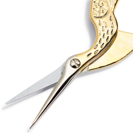 Embroidery Scissors "Stork" Gold-Plated