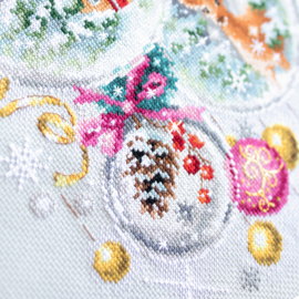 A Christmas Fairy Tale Aida Magic Needle Embroidery Kit