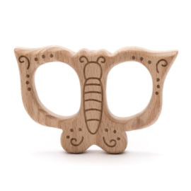 Butterfly Wooden Teether Durable
