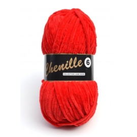 Lammy Yarns Chenille 6 043 Hot Red