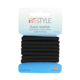 Black 4,5mm 6 meters Super Elastic ReStyle