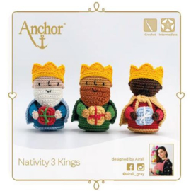 Nativity 3 Kings | Amigurumi haakpakket | Anchor