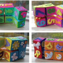 Foam Cube 10 x 10cm / 4" x 4"