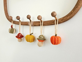 Herfstslinger - gehaakt - Durable Coral