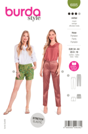 6005 Burda Naaipatroon | Broek in Variatie