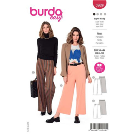 5969 Burda Naaipatroon | broek in variatie