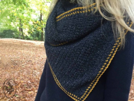 Asymmetric Scarf Crochet Durable Forest