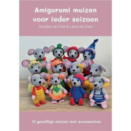 Amigurumi muizen voor ieder seizoen | Annelies en Laura de Vries