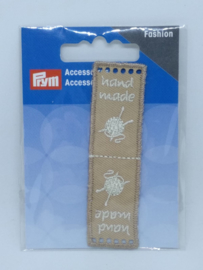 Beige Hand Made Label Prym