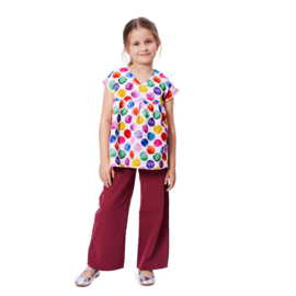 9195 Burda naaipatroon - Blouse in variatie