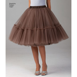 1427 R5 Simplicity Naaipatroon | Petticoat met variatie maat 40-48