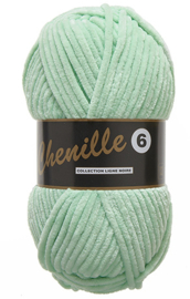 62 Mint Groen Chenille 6 Lammy Yarns