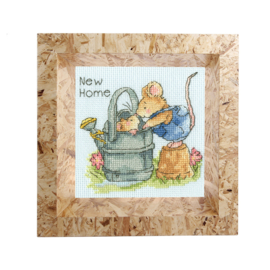 Welcome Home Aida Bothy Threads by The Margaret Shelly Collection Cross Stitch Kit