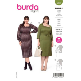 5966 Burda Naaipatroon | jurk in variatie