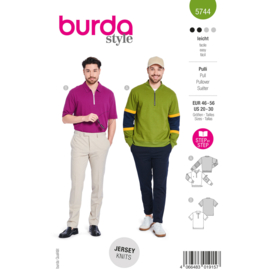 5744 Burda Patroon - Pullover in variatie