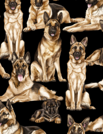 K9 German Shepard Timeless Treasures