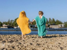 Zwem- en Strandponcho Gehaakt Durable Teddy