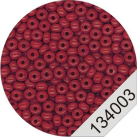 4003 Red Rocailles Beads Le Suh