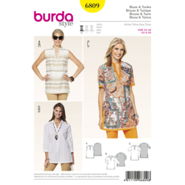 6809 Burda Patroon | Blouse en tuniek