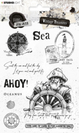 Set Sail Clear Stamps | Vintage Treasures | Studio Light