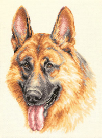 German Shepherd (Duitse herder) | Aida telpakket | Magic Needle